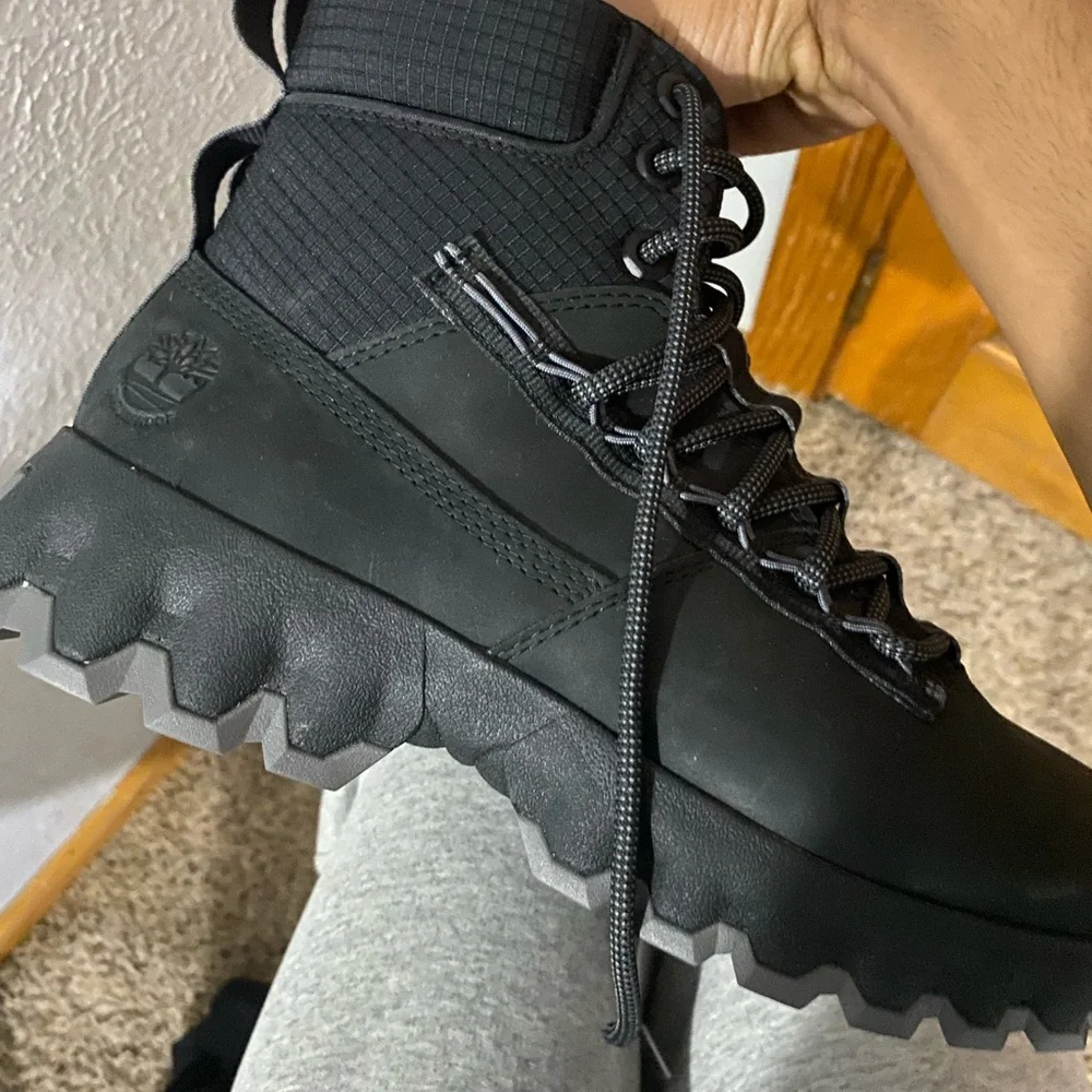 Timberland | Shoes | Tims Black Waterproof Boots | Poshmark display picture 2